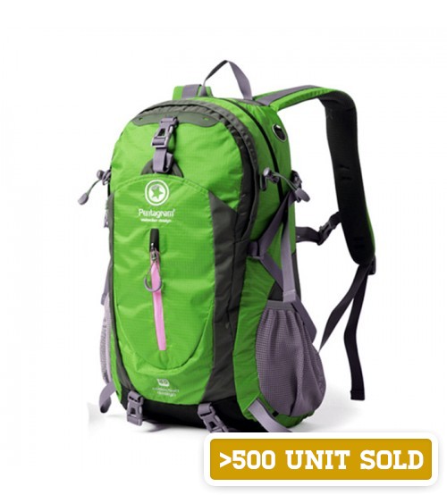 Pentagram 40L Outdoor Travel Backpack Green